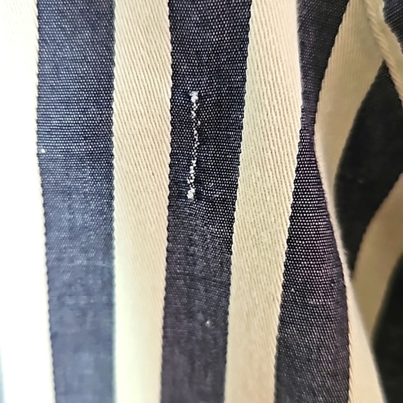 The Limited Gray,Cream & Black Striped Dress Size 10 - Picture 5 of 9